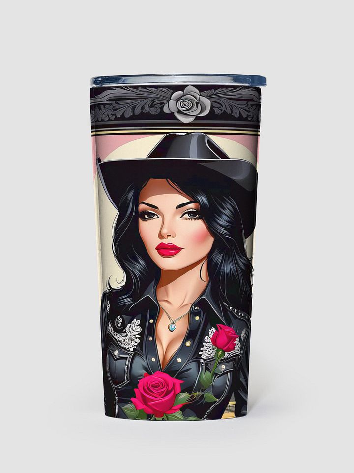 Beautiful Cowgirl 20 oz Stainless Steel Tumbler - V5 product image (1)