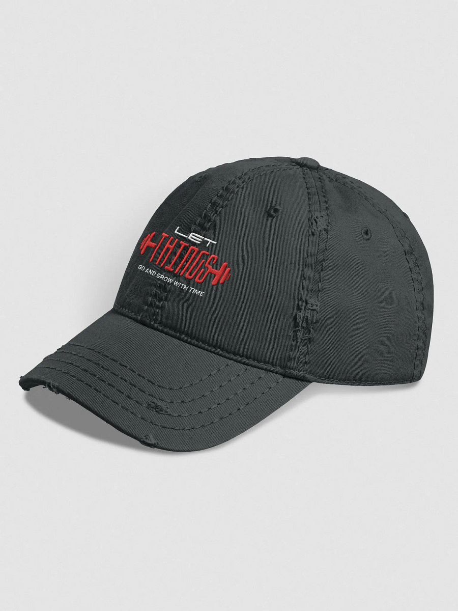 Things Barbell Distressed Dad Hat product image (7)