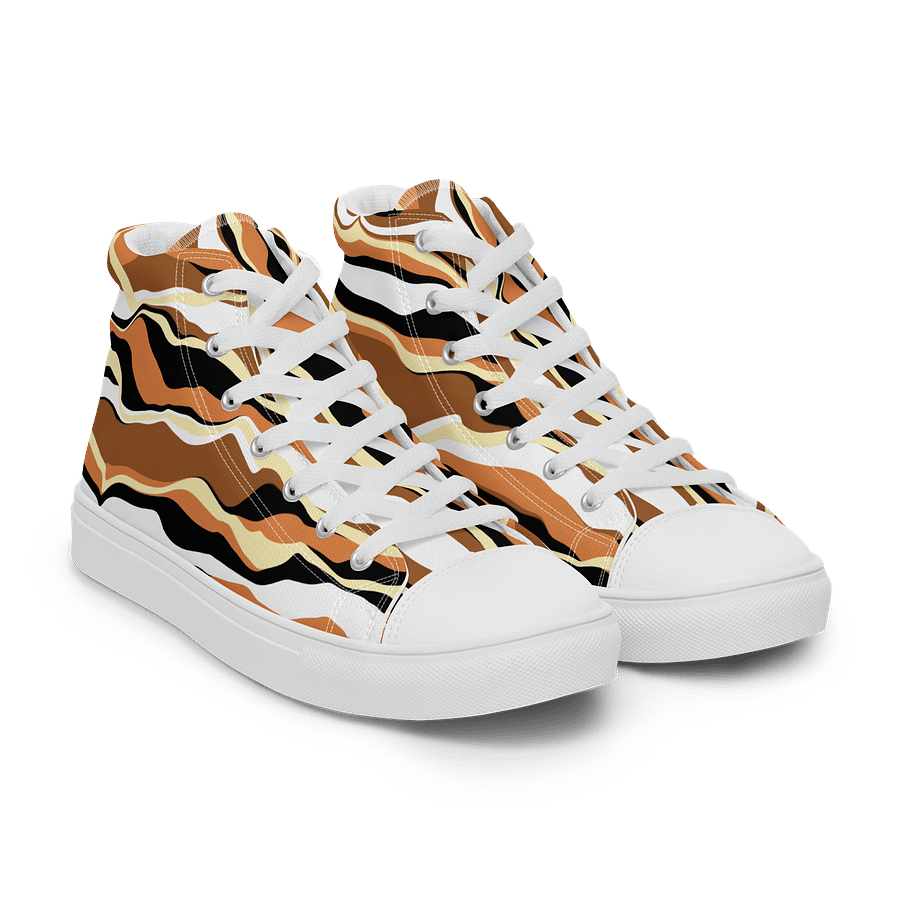 Earthy Waves Men's High Tops product image (17)