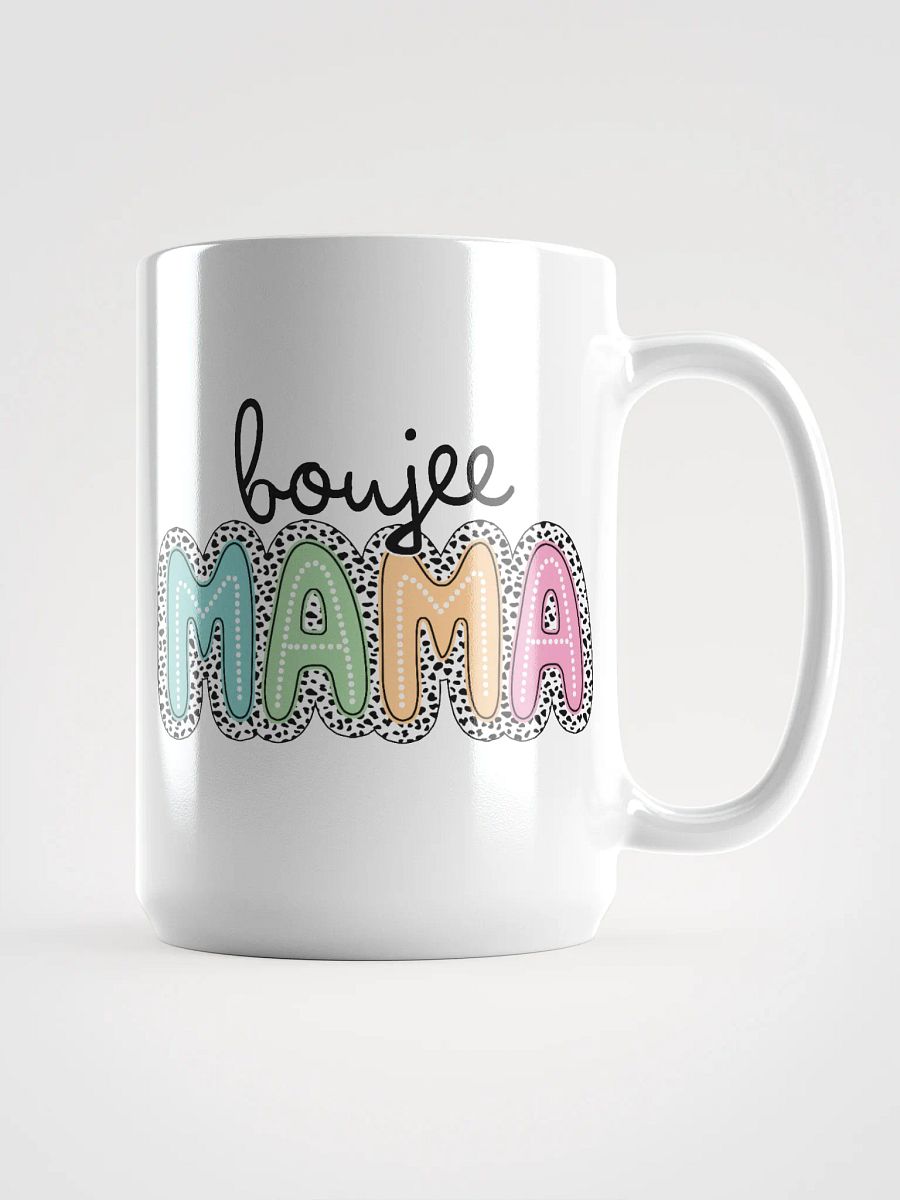 Boujee MAMA Colorful Lettered Mug product image (1)