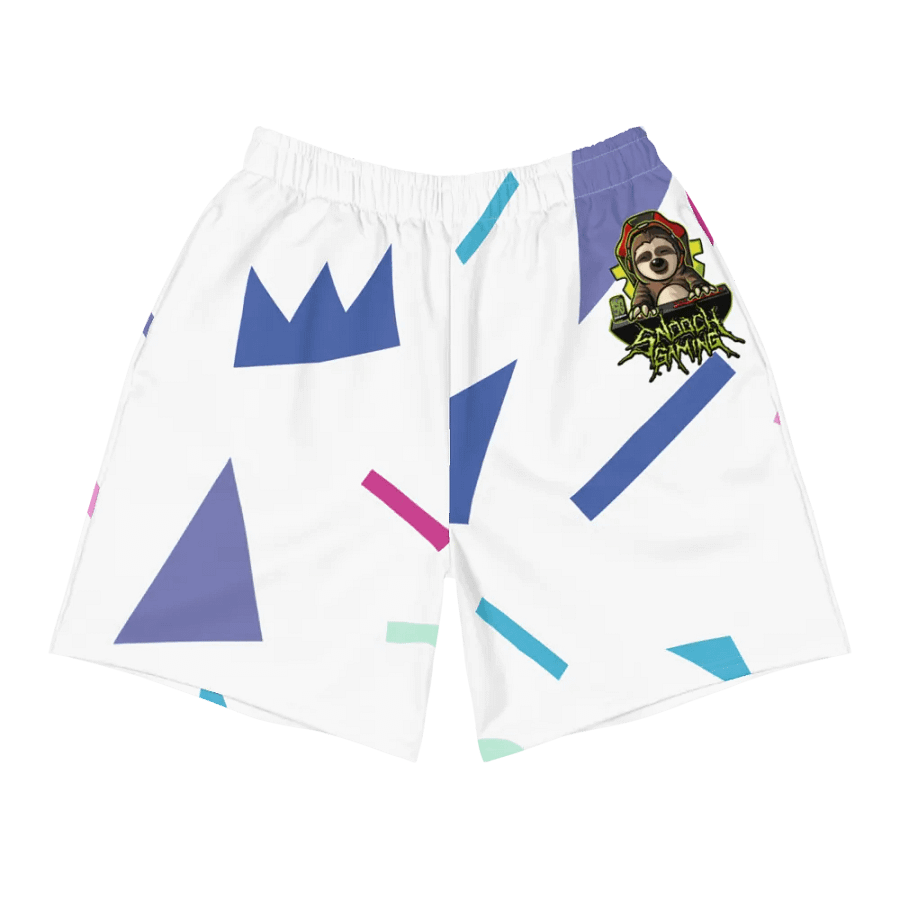 Snooch Gaming 90's All-Over Print Athletic Shorts product image (11)