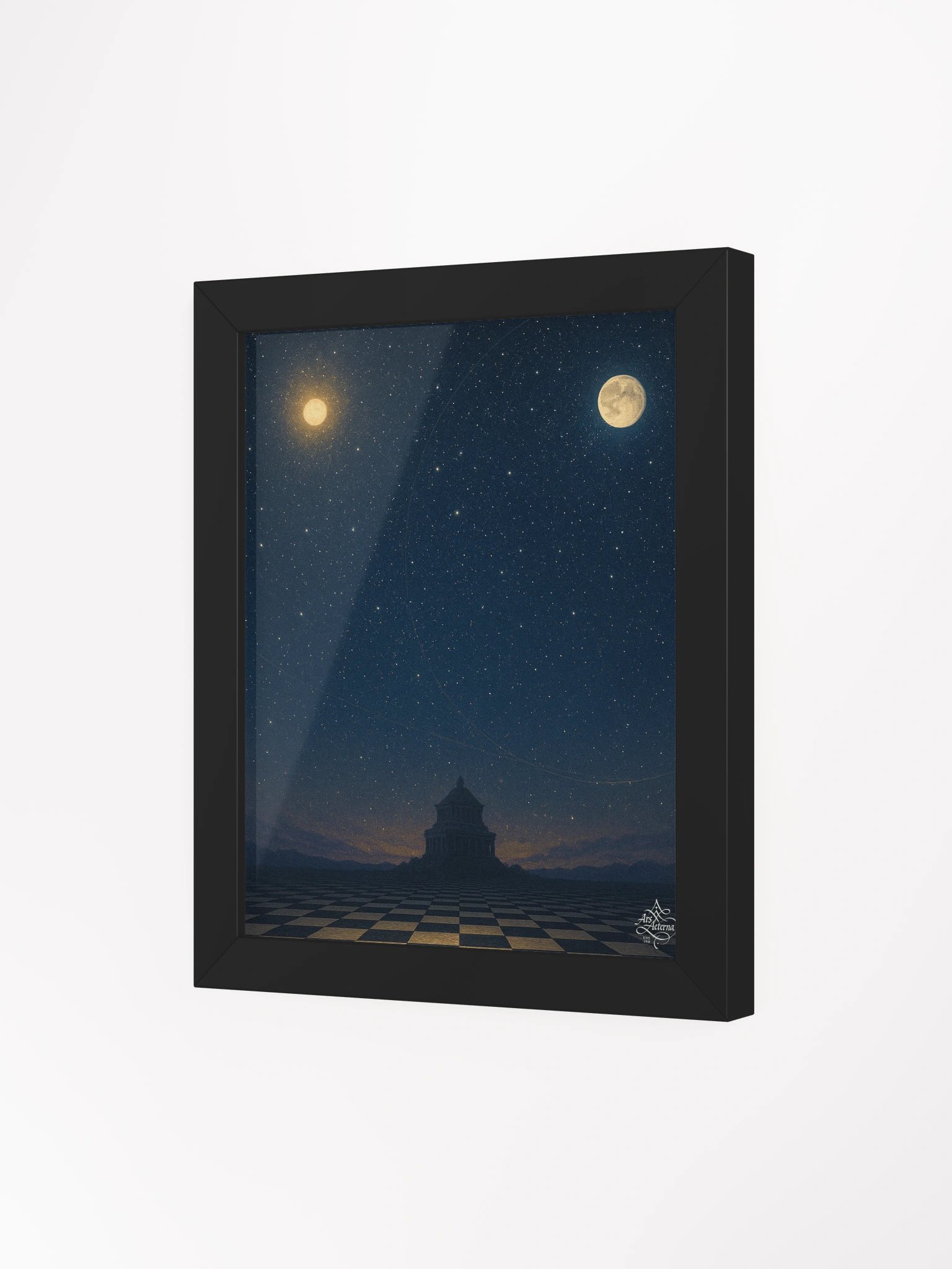 As Above, So Below – Framed Matte Print product image (3)