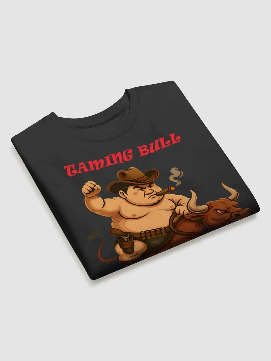 Bull-Riding Cowboy Sweatshirt product image (3)