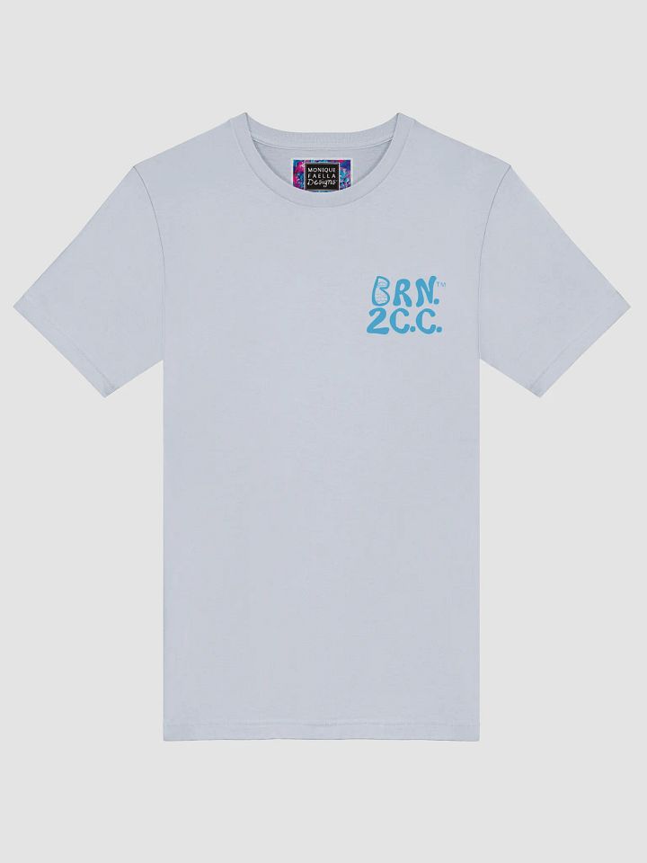 Women's | BOURNE to Cape Cod™ | Supersoft T-Shirt by Bella+Canvas | Deep Sky Blue Logo on Pastel Colors product image (4)