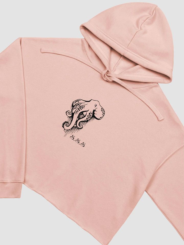 Ethereal Silhouette Crop Hoodie product image (14)