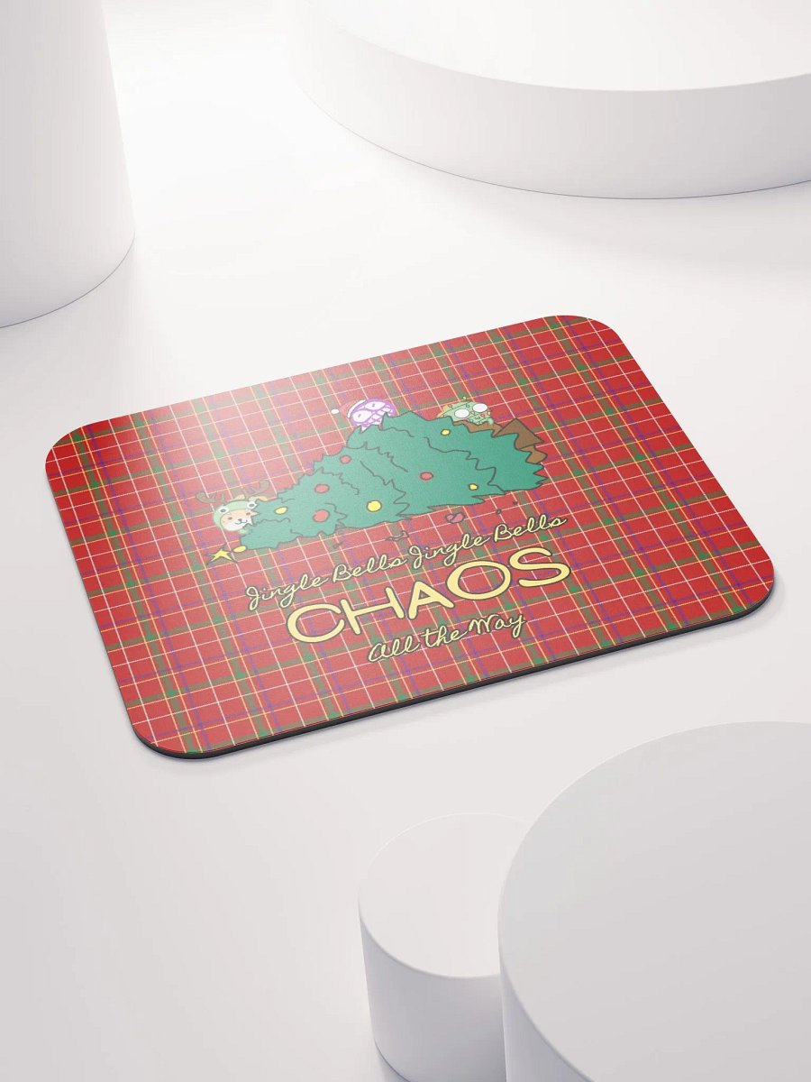 Dino Holiday Chaos Mouse Pad product image (4)