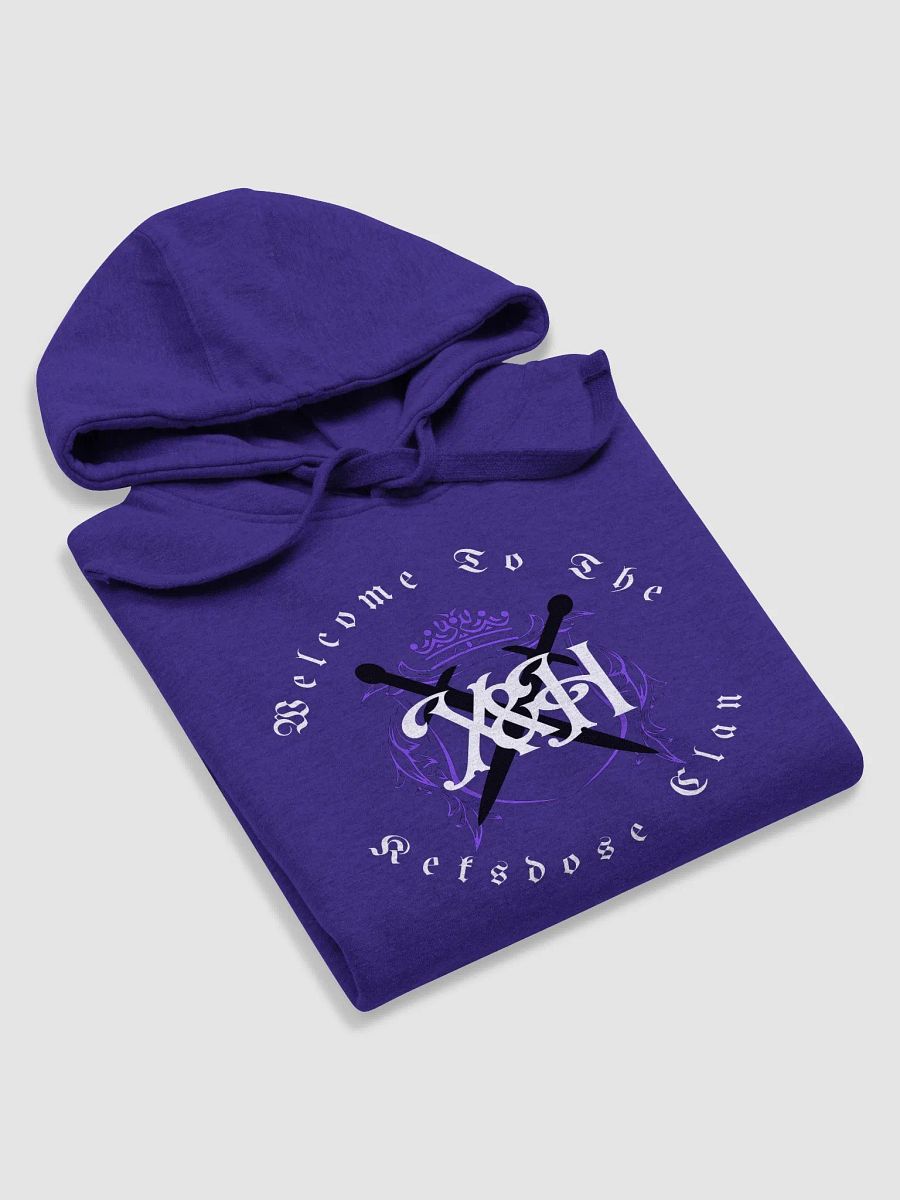 'Welcome To The Keksdose Clan' Unisex Hoodie - Purple product image (6)