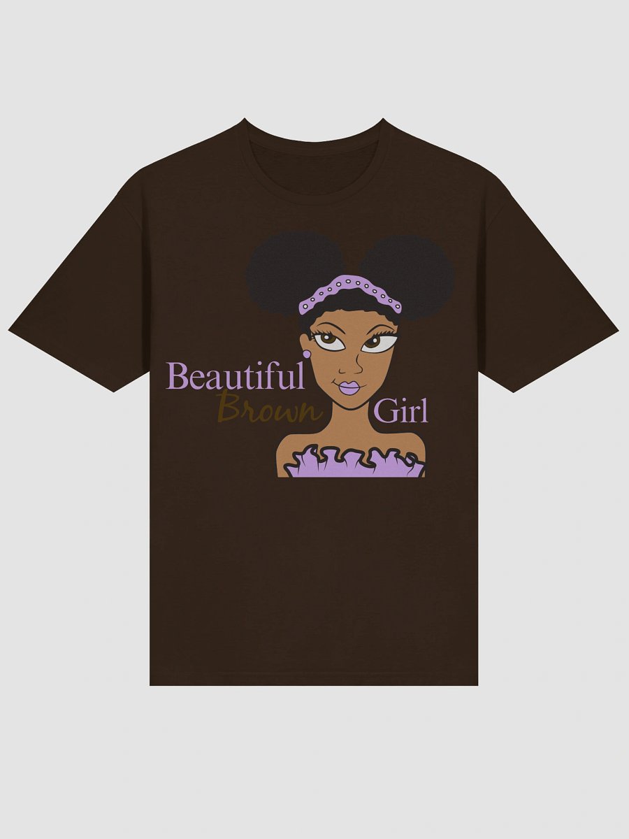 Beautiful Brown Girl Caramel Women's Tee product image (4)
