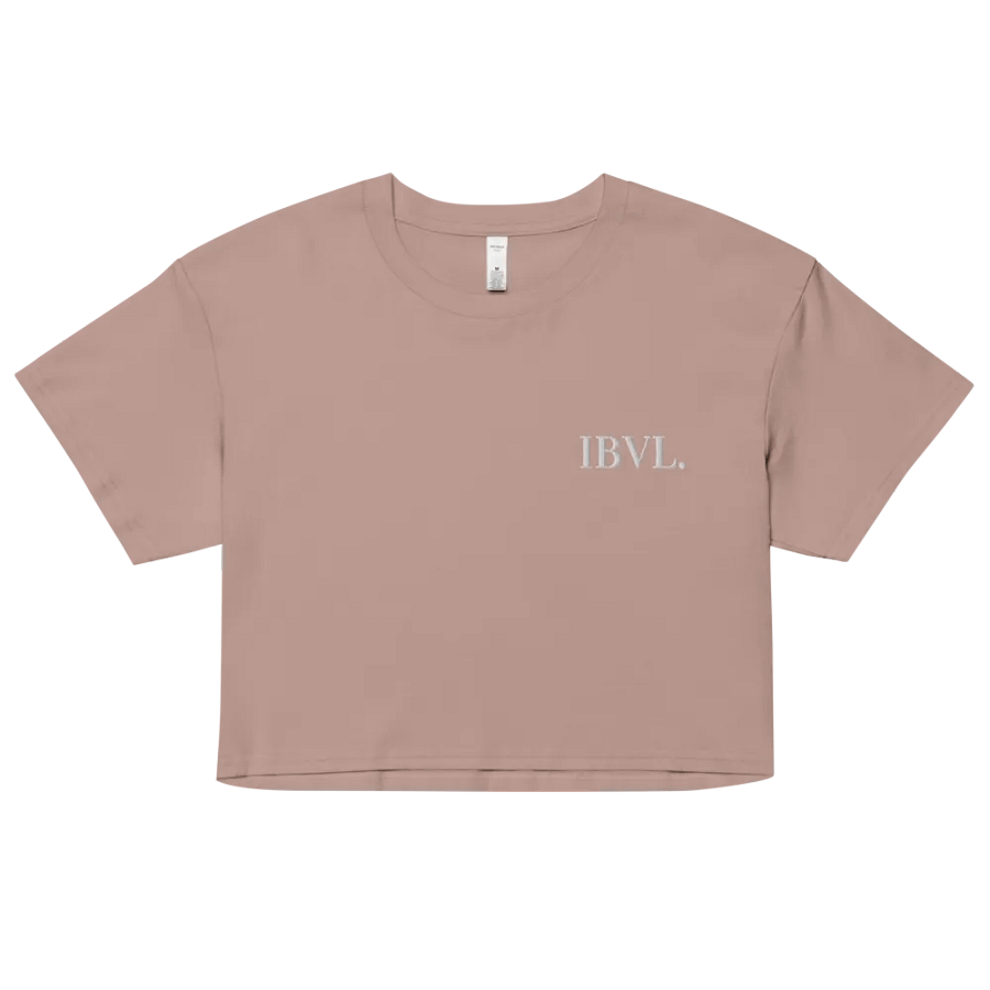Embroidered Nude IBVL Signature Crop Top product image (1)