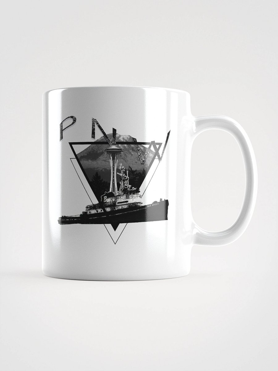 Triangle-Mt Raine- PNW Tug Jack Mug 11oz, 15oz, & 20oz product image (2)