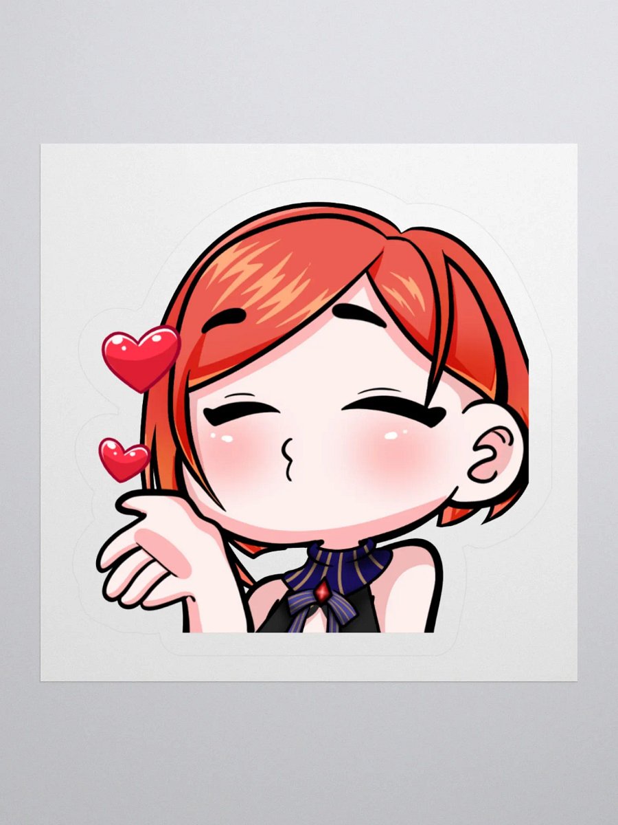 MissxIris Virtual Kisses - Chibi Kiss Cut Sticker product image (1)
