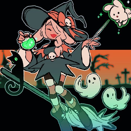 a #DTIYS prompt for my community to draw their own bunwitches this month! 

#art #sketch #sketchbook #halloweenart #witch #wi...