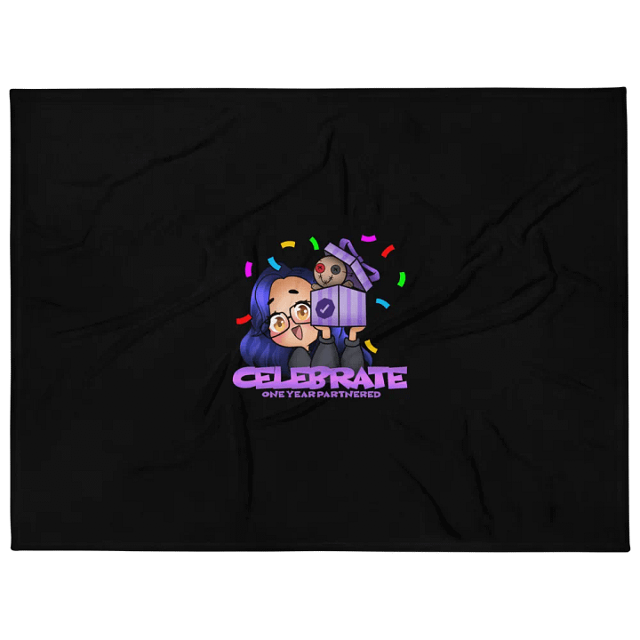 1 yr Partner Anniversary Blanket product image (1)