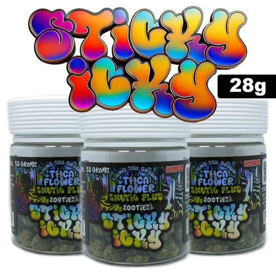 Sticky Icky THCA Flower - Premium 28g (1oz) product image (1)
