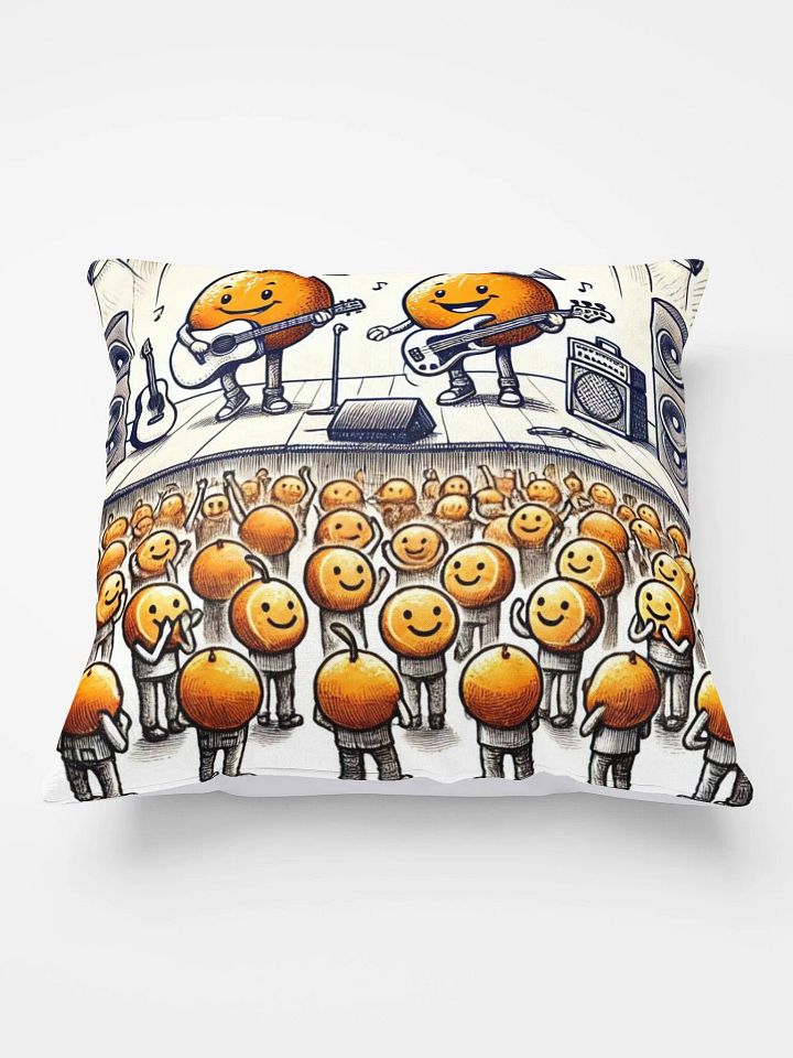 Tangerine Concert Pillow product image (2)