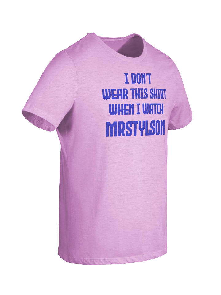 I Don't Wear This Women's T-Shirt (Blue Text) product image (58)