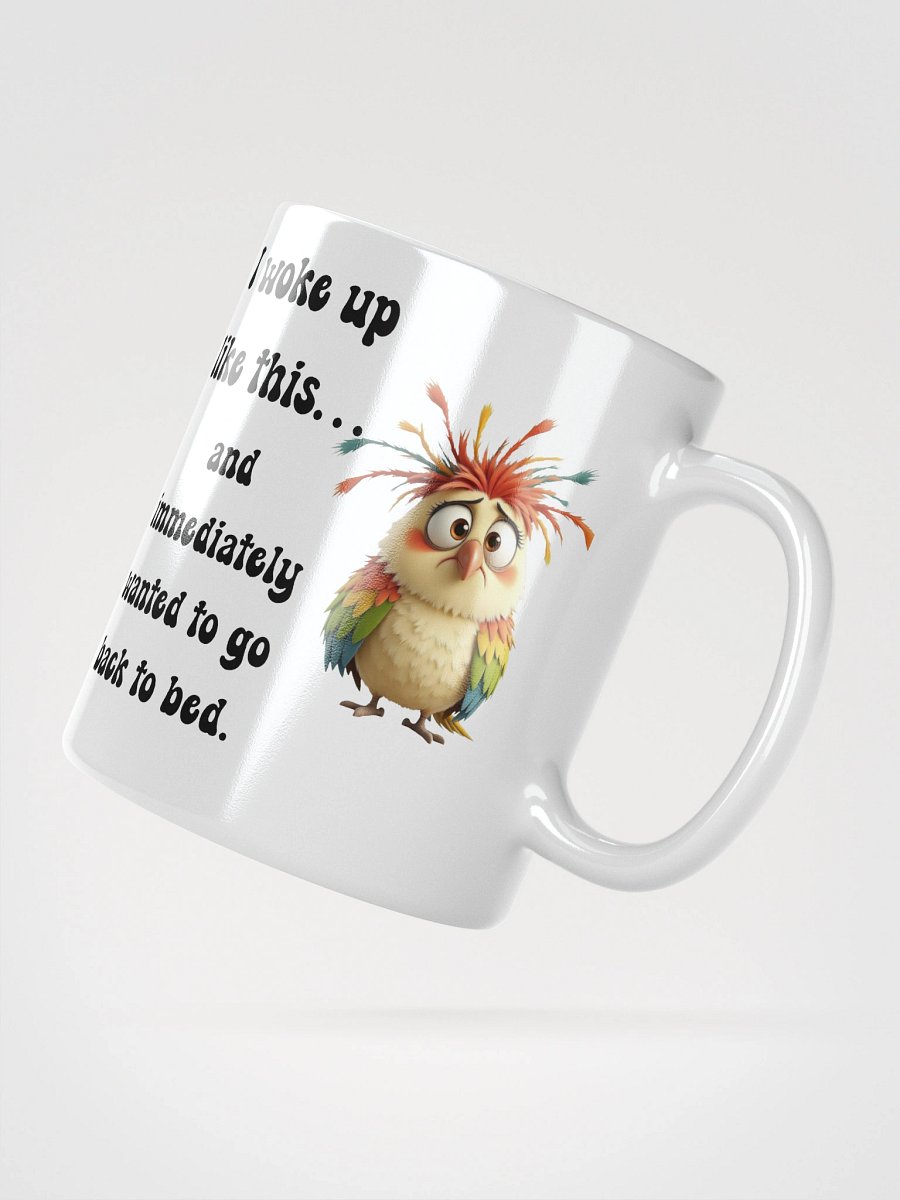 Flustered Featherball – Colorful Cartoon Bird product image (2)