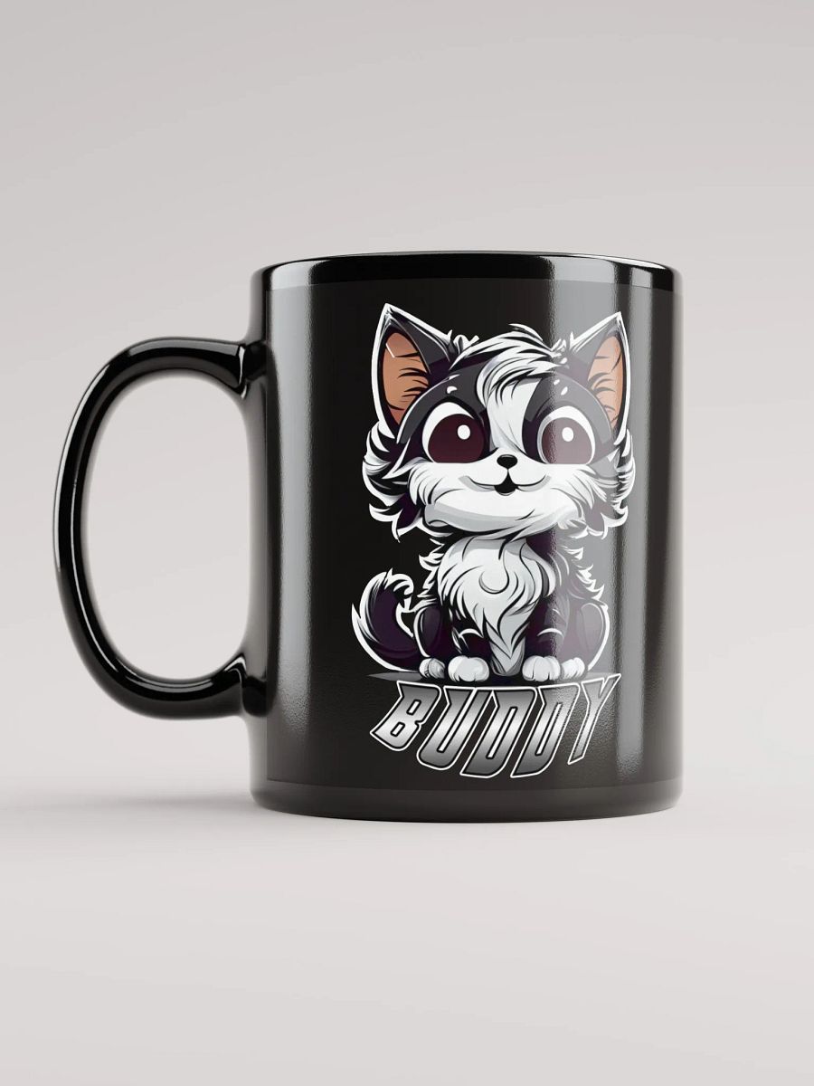 Buddy Nation Black Glossy Mug product image (11)