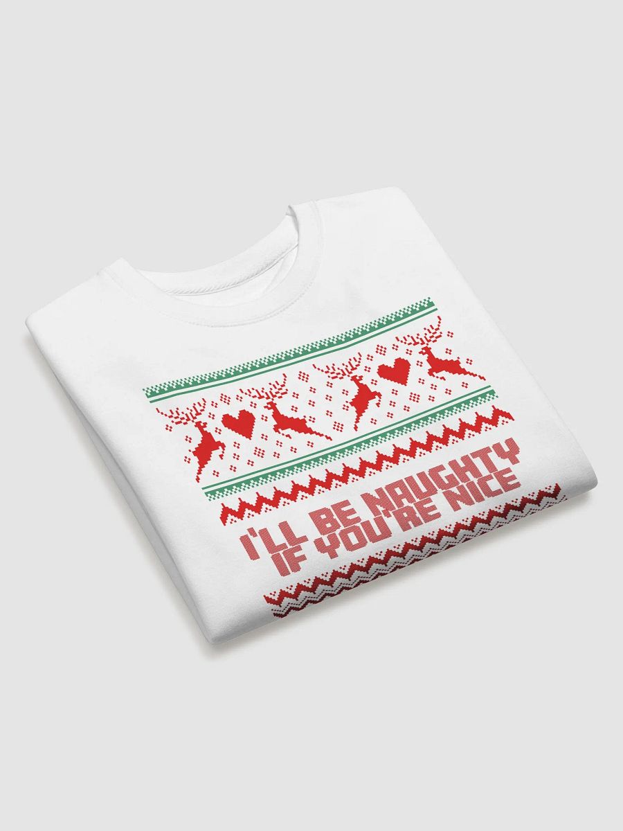 FLFC "I'll Be Naughty If You're Nice" Ugly Christmas Sweater product image (11)