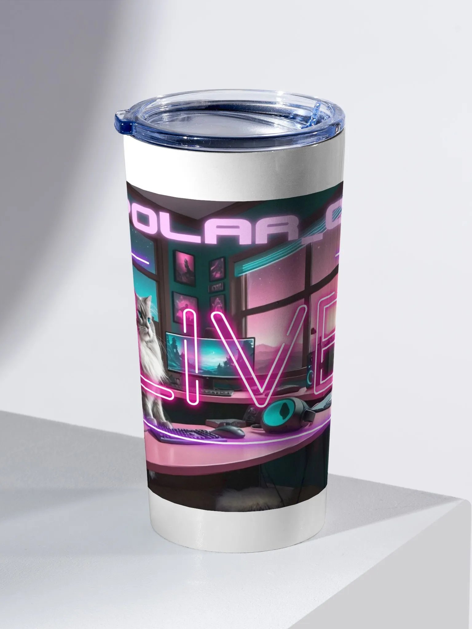 Thermo mug white product image (2)