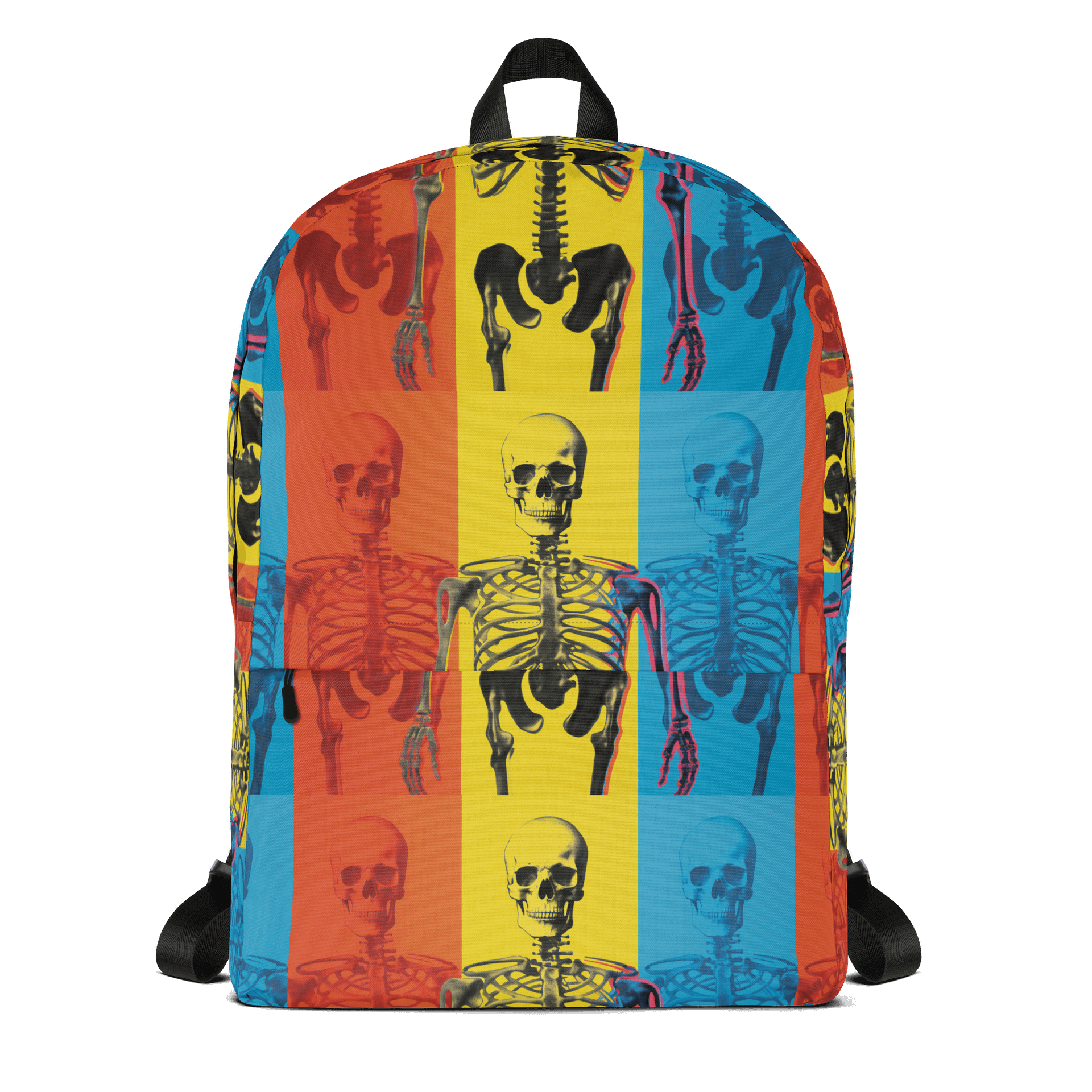 Skeleton Grid All-Over Backpack product image (2)