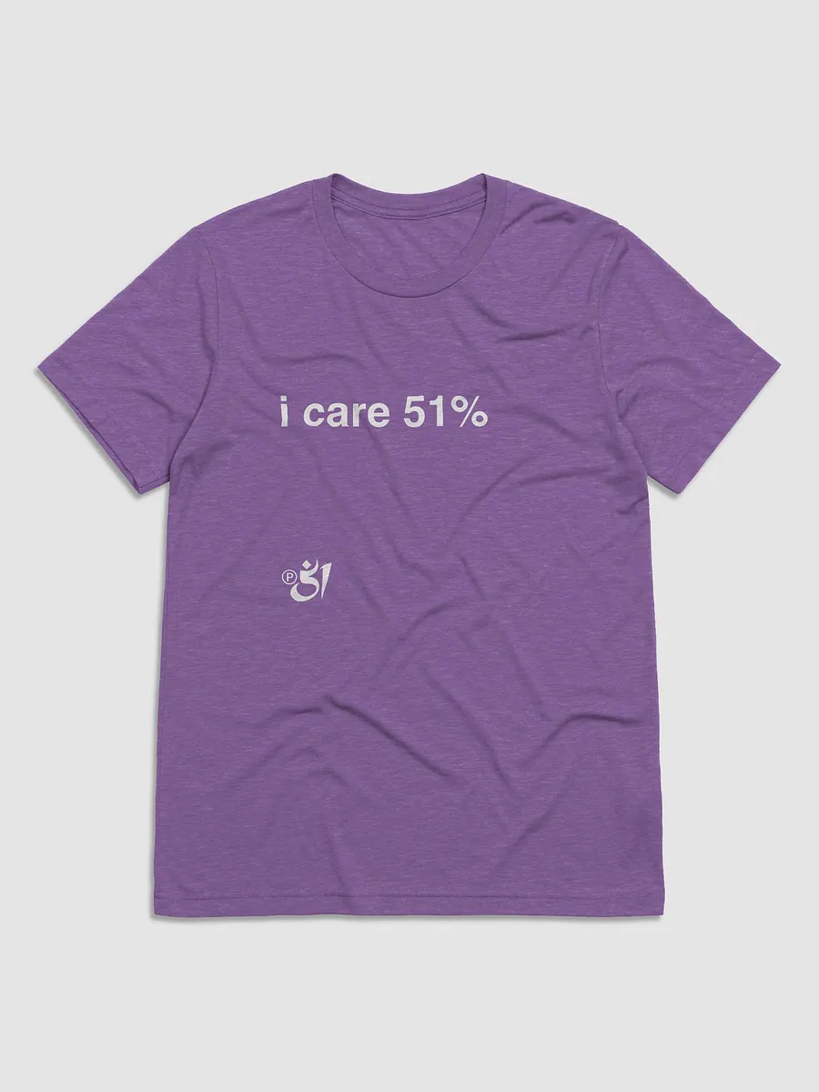i care 51% tee product image (1)
