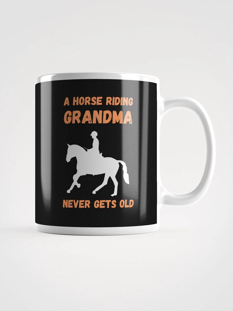 Horse Riding Grandma - Glossy Mug product image (1)