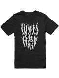 Metal Words Are Hard Tee product image (1)