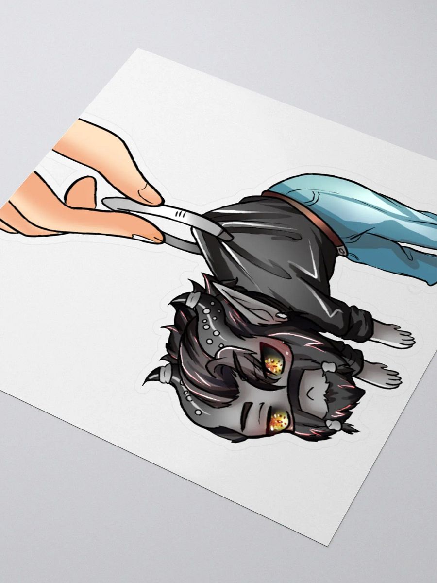 Franky & Friends. Grumpy Panties Syn Kiss Cut Stickers product image (3)