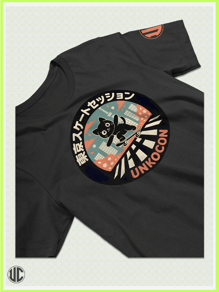 Tokyo Skate Session – UnkoCon Graphic T-Shirt product image (2)