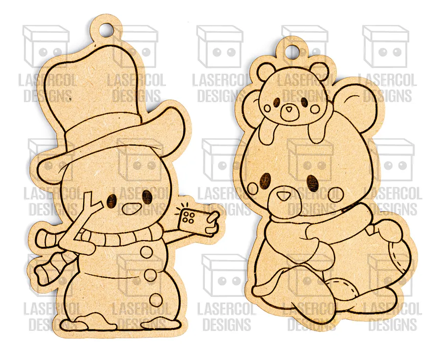 Christmas Ornaments - Laser Cut Files product image (3)