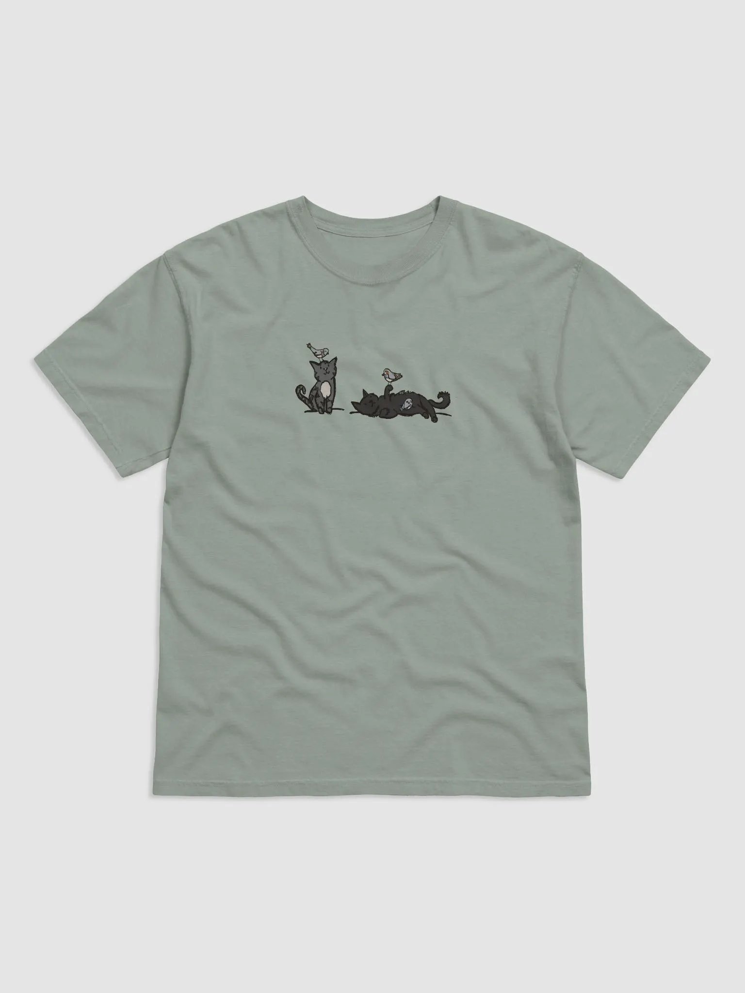 Birb Friends // Comfort Colors Garment-Dyed Heavyweight T-Shirt product image (5)