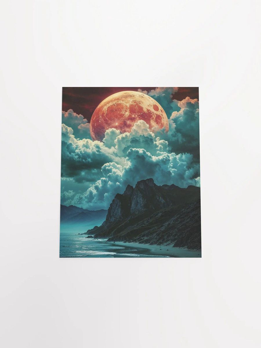 Celestial Coastline Matte Poster product image (30)