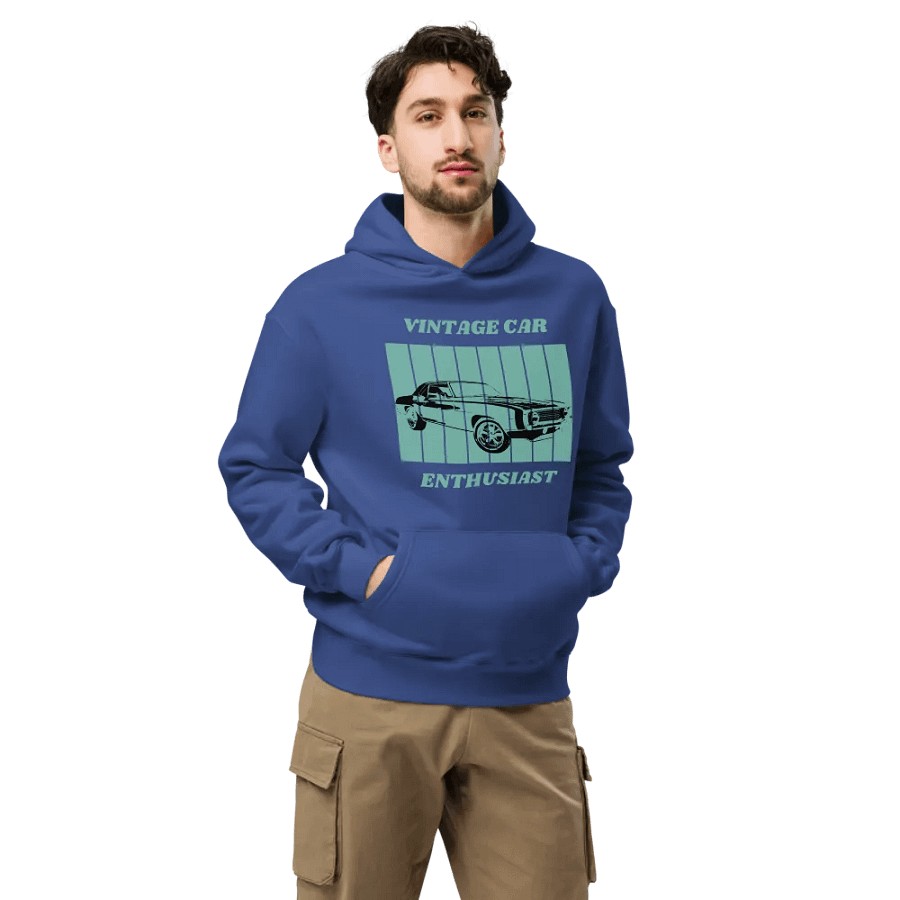 Vintage Car Enthusiast Oversized Hoodie product image (8)