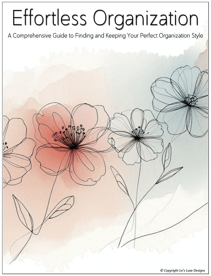 Effortless Organization - Your EBook Guide to Mastering Your Organizational Style product image (1)
