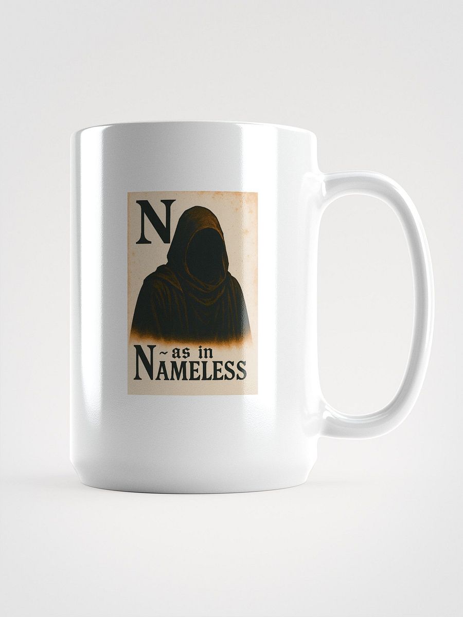 N as in nameless mug product image (1)