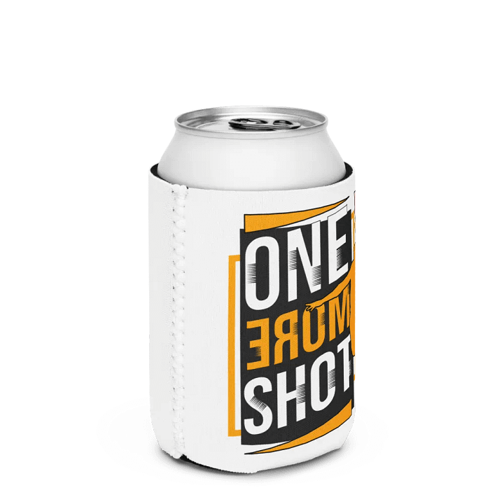 One More Shot Basketball Male Airborne Action Can Cooler - 'ONE MORE SHOT' product image (3)