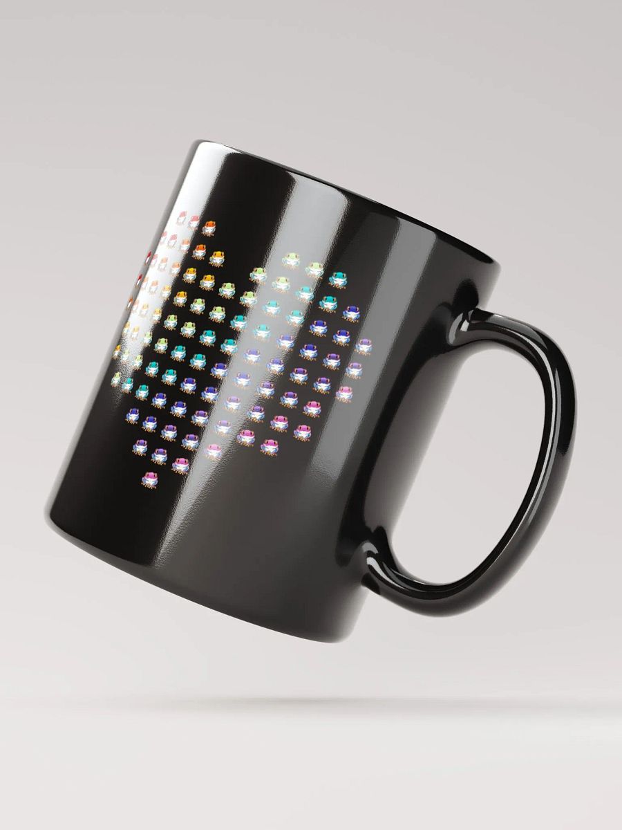 Rip the Frog Pride Heart Black Glossy Mug product image (6)