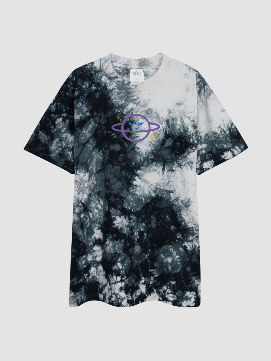 Tie-Dye Happy Planet Embroidered T-Shirt product image (3)