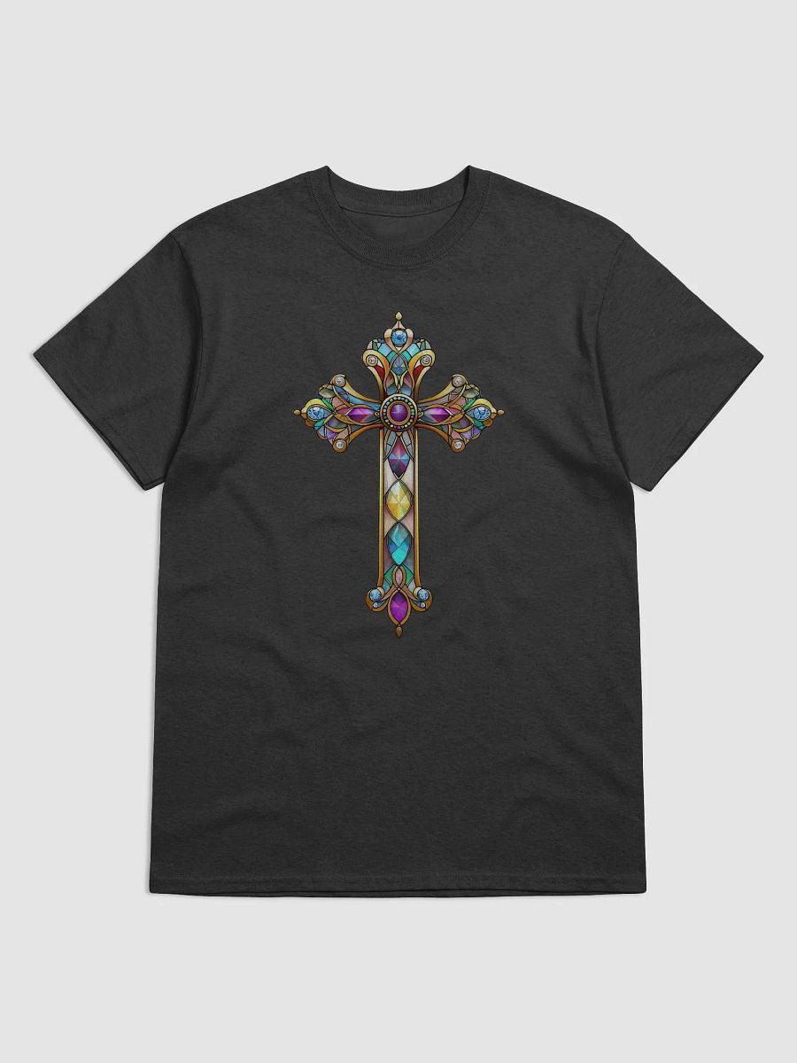 "Stained Glass Cross" Elegance T-Shirt product image (2)