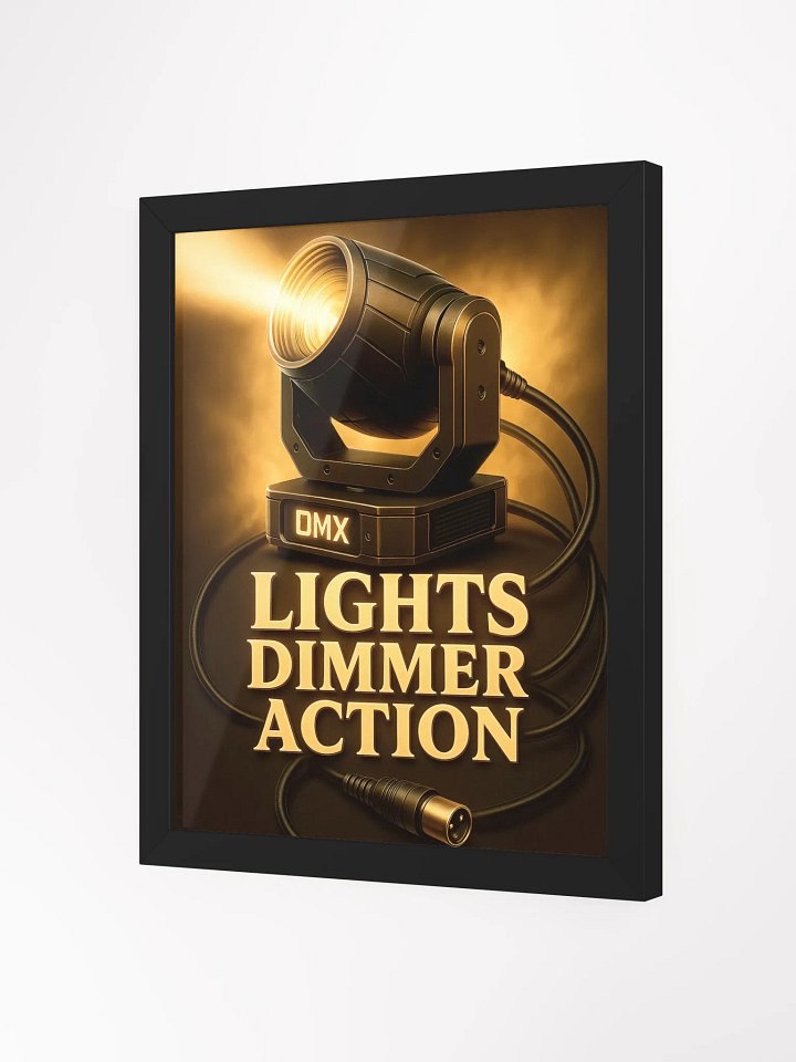 Theatrically Jerry: Limited Edition "Lights, Dimmer, Action" Fine Art Print product image (4)