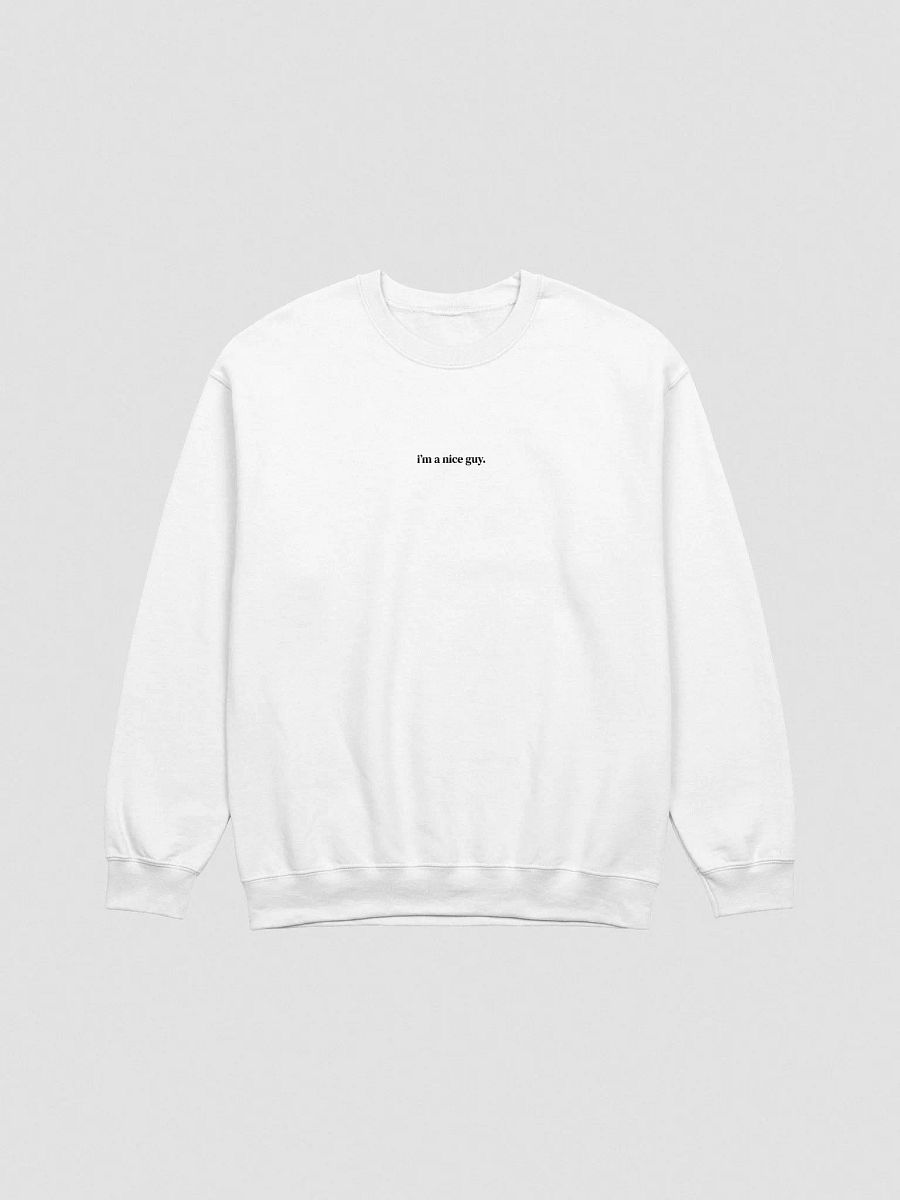 nice guy crewneck 2.0 (embroidered) product image (1)
