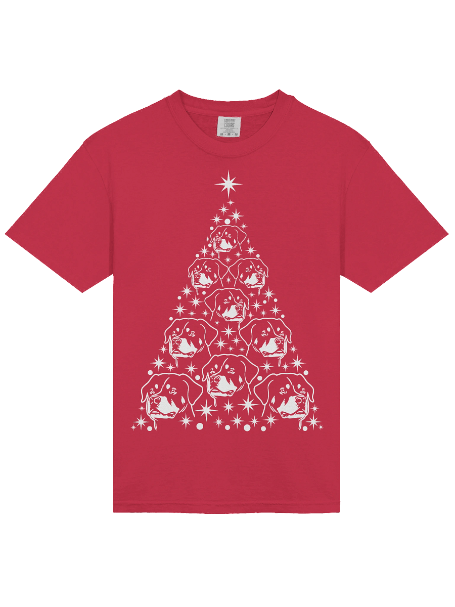 Rottweiler Christmas Tree T-Shirt product image (33)