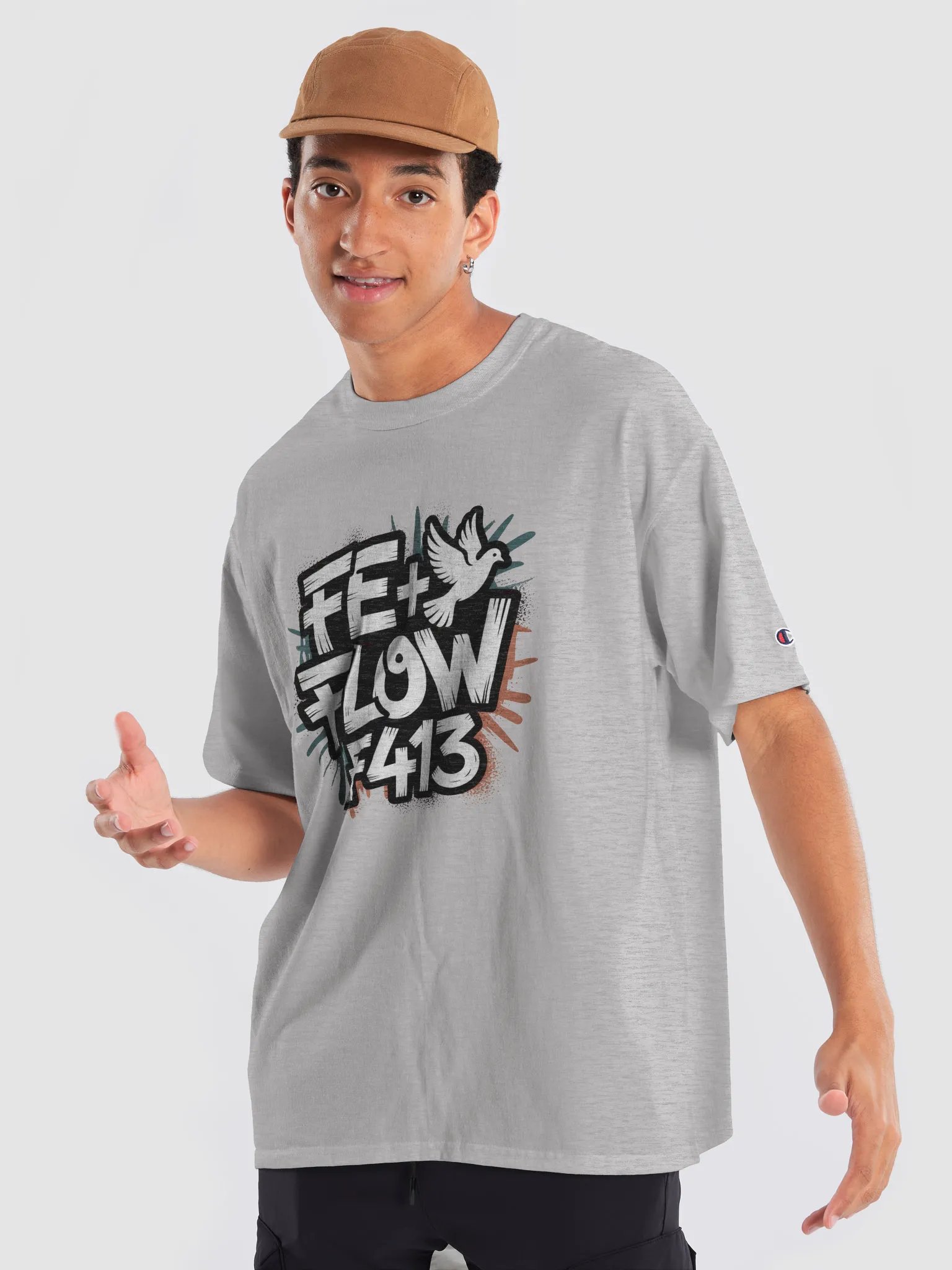 "FE + FLOW by F413: Camiseta de Fe y Libertad para Adoradores product image (22)