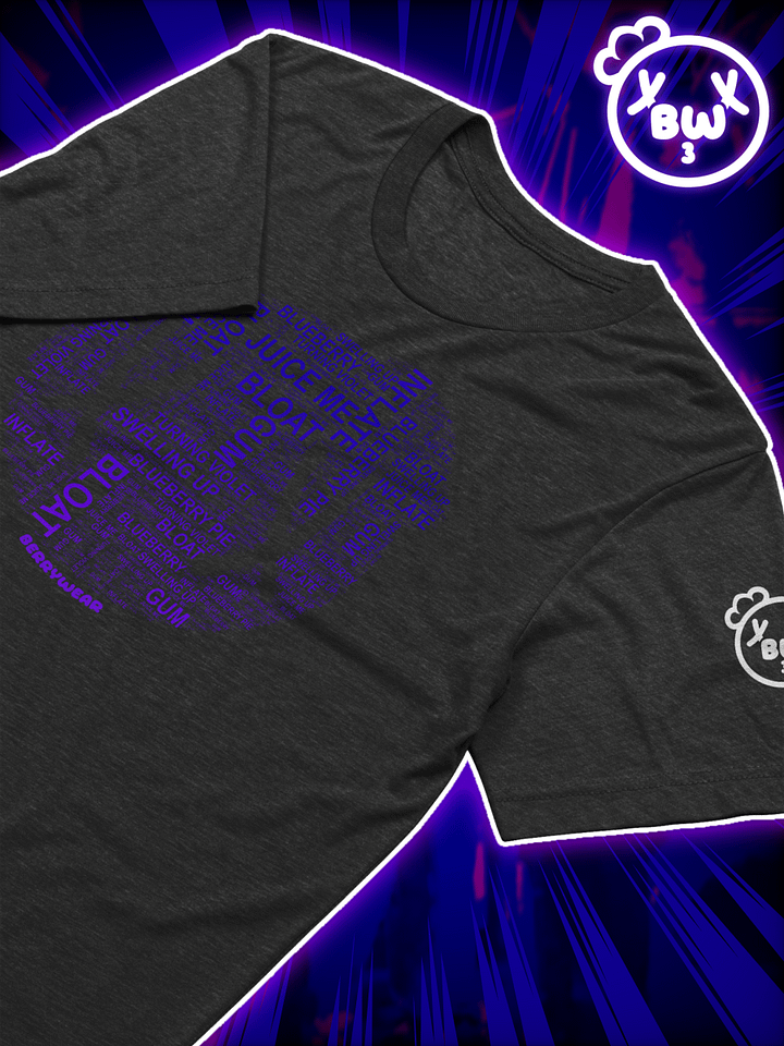 Blueberry Word Art - T-Shirt product image (1)