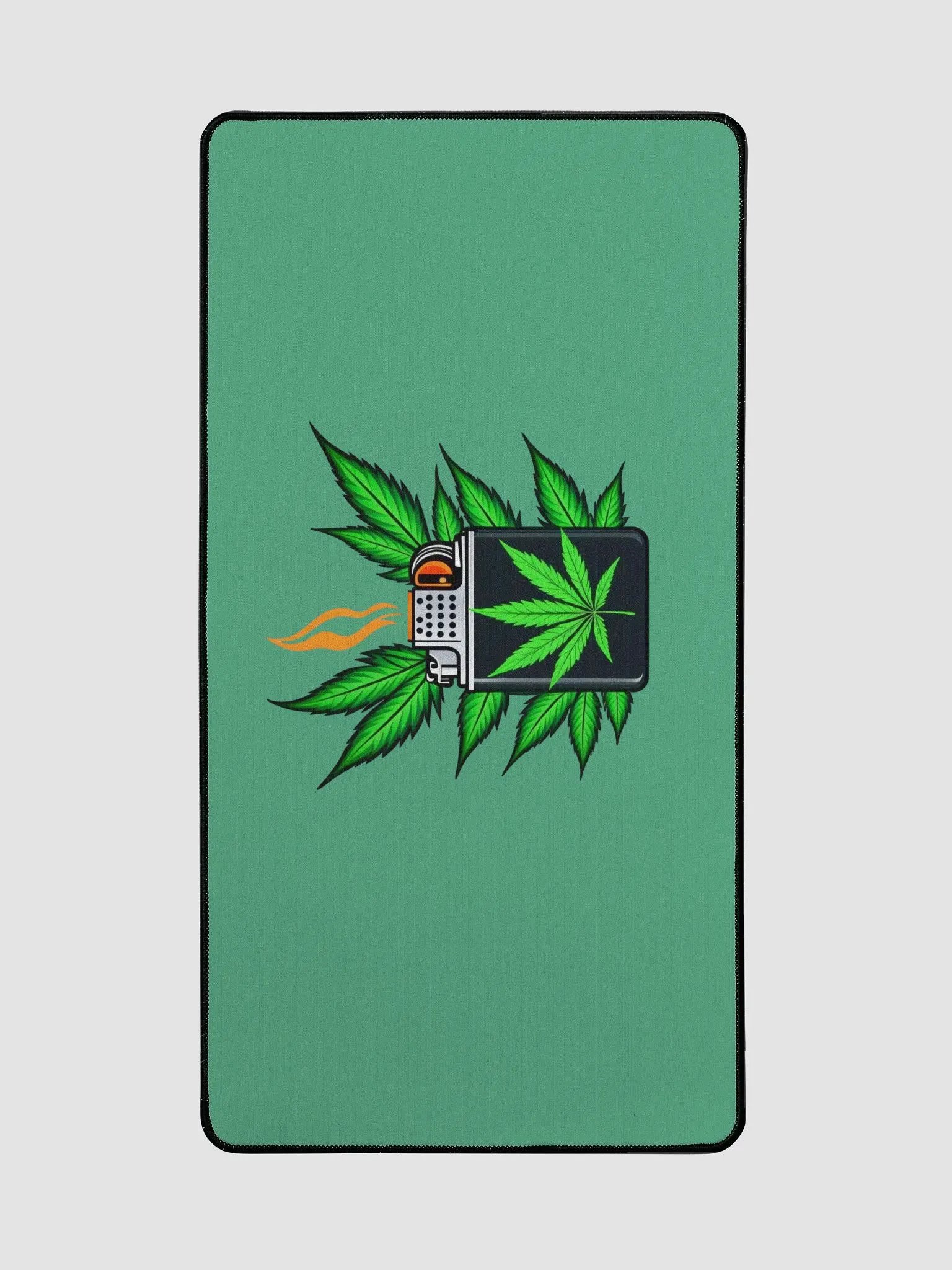 Flame Leaf Lighter Desk Mat product image (2)
