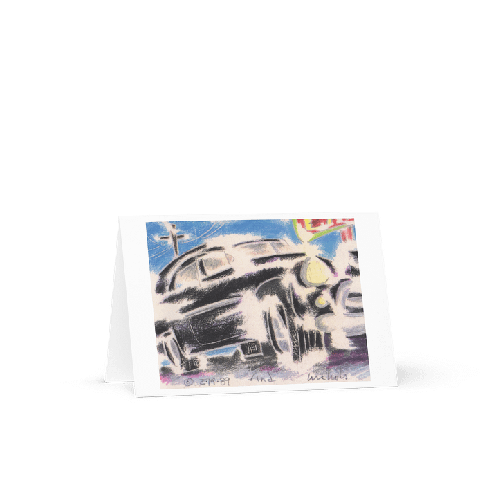 Car 1989 Greeting Card product image (2)