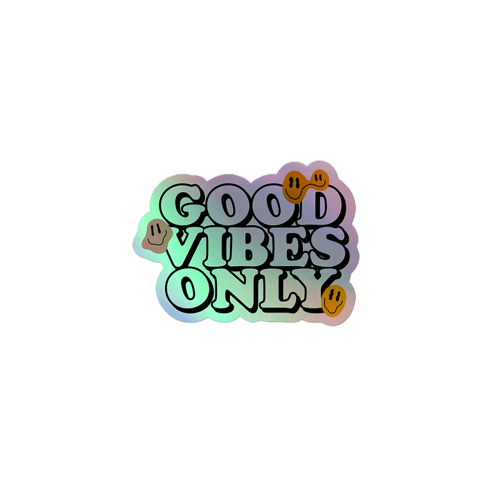 Vibrant Vibes Holographic Sticker Sheet product image (1)