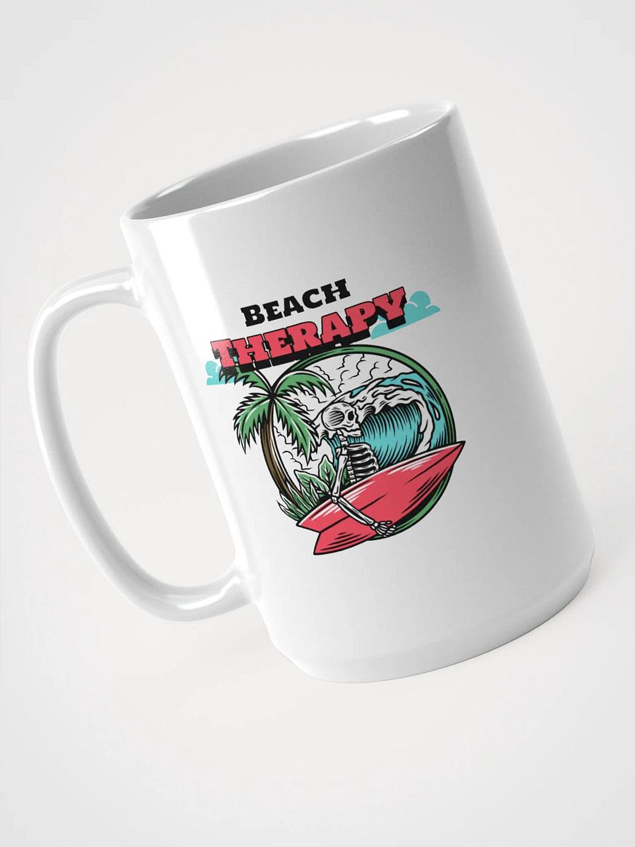 Beach Therapy – Skeleton Surf Mug product image (2)
