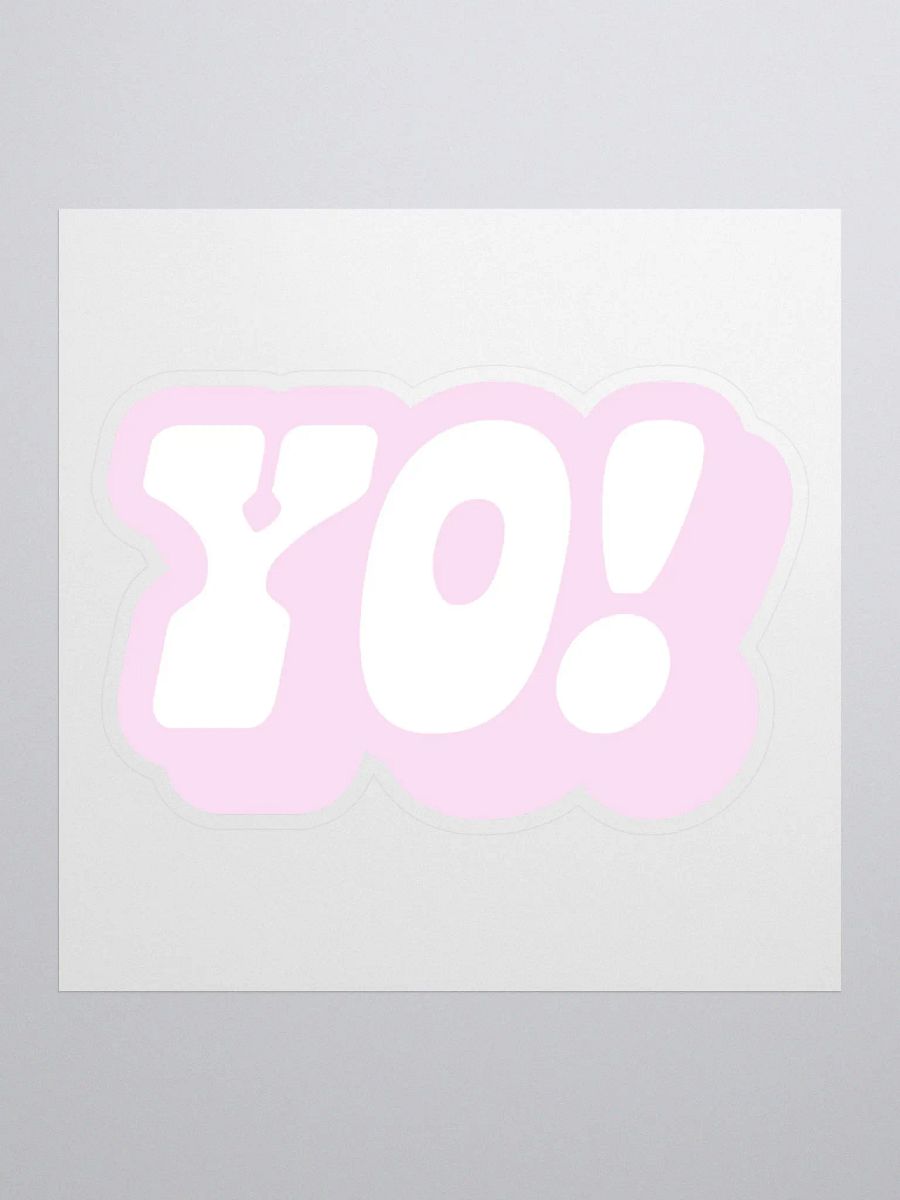 Yo! Sticker product image (1)